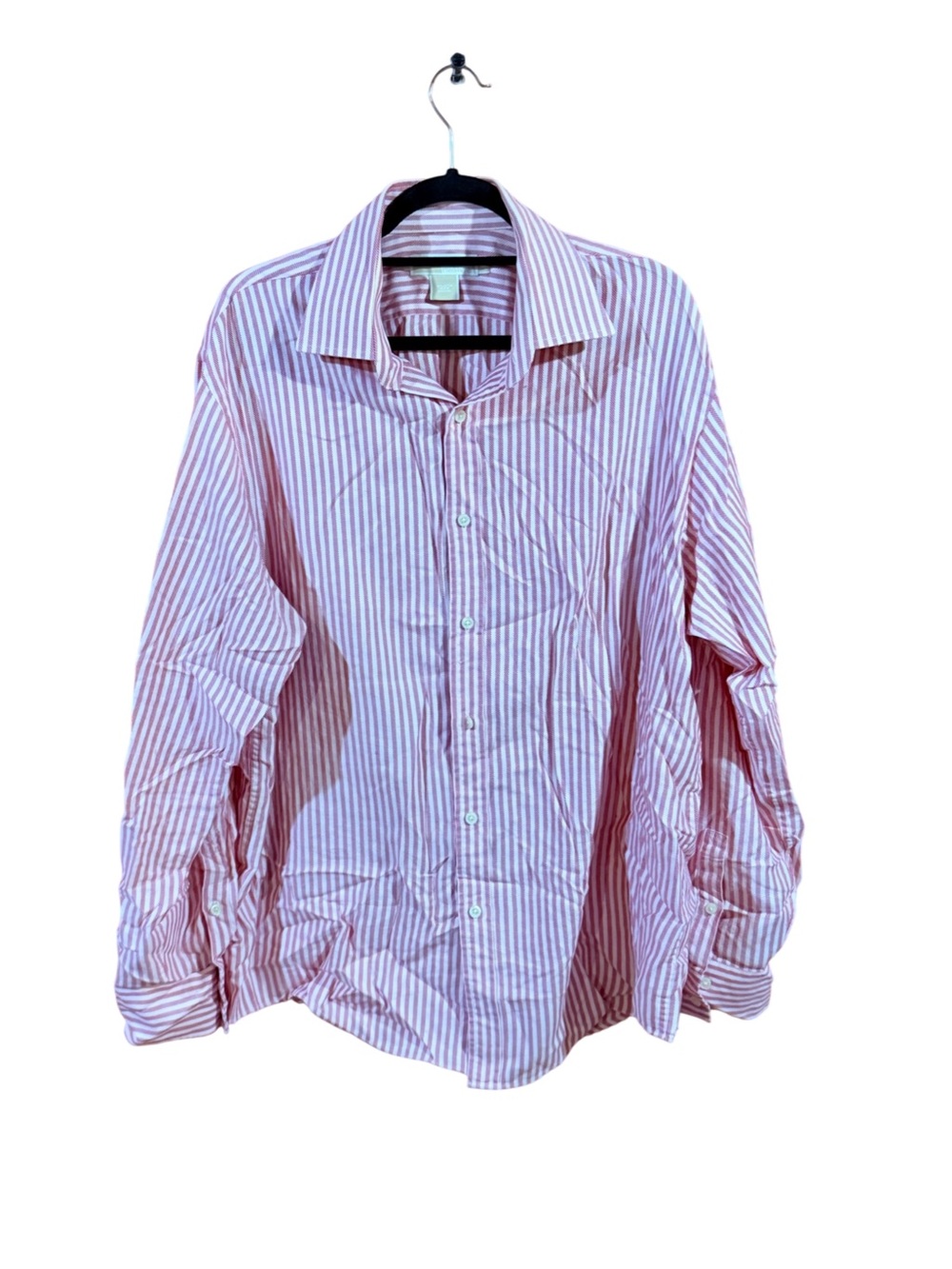 Michael Kors Pink & White Stripe Dress Shirt